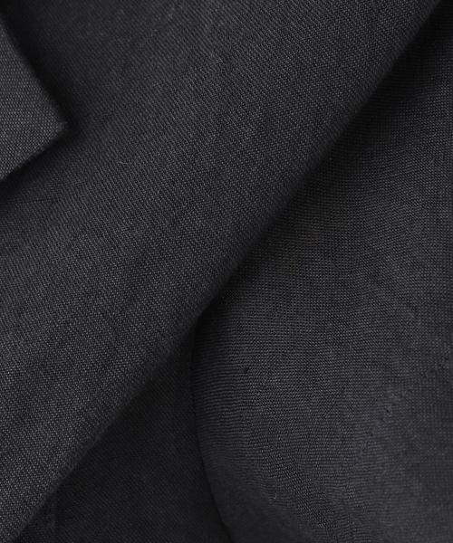 journal standard L'essage(ジャーナルスタンダードレサージュ)の「《セットアップ可》トリプルリネンシャツ(シャツ/ブラウス・レディース・ベージュ/ブラック・FREE)」の7枚目の写真