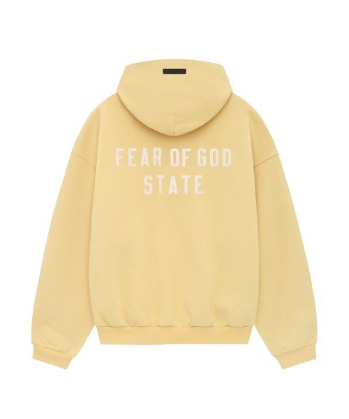 FOG ESSENTIALS（エフオージーエッセンシャルズ）の「フィア オブ ゴッド エッセンシャルズ 【Fear of God ESSENTIALS】 - フリース ジップ パーカー【HEAVY FLEECE FULL ZIP HOODIE AMBER 192BT246243F】（パーカー・メンズ・イエロー系その他・S）」の3枚目の写真