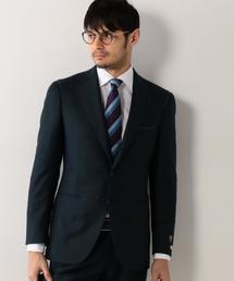 SOVEREIGN UNITED ARROWS ウールモヘヤ ダブル スーツ 紺 UNITED ARROWS（ユナイテッドアローズ）の「＜SOVEREIGN（ソブリン