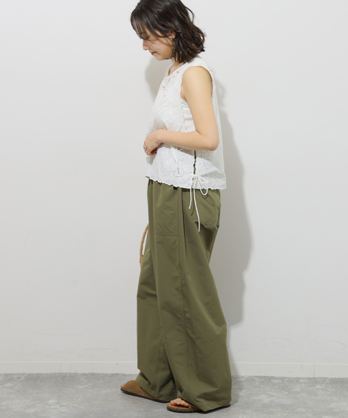 GUNG HO（ガンホー）の「《追加》別注【GUNG HO / ガンホー】ファティーグパンツ（その他パンツ・レディース・ブラック/ブラウン系その他/カーキ・FREE）」の21枚目の写真