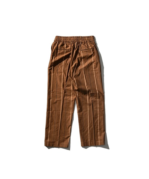 PUEBCO(プエブコ)の「COMFORT PANTS: COTTON STRIPE / Brown(その他パンツ・メンズ・ブラウン・MEDIUM/LARGE)」の3枚目の写真
