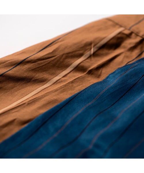 PUEBCO(プエブコ)の「COMFORT PANTS: COTTON STRIPE / Brown(その他パンツ・メンズ・ブラウン・MEDIUM/LARGE)」の4枚目の写真