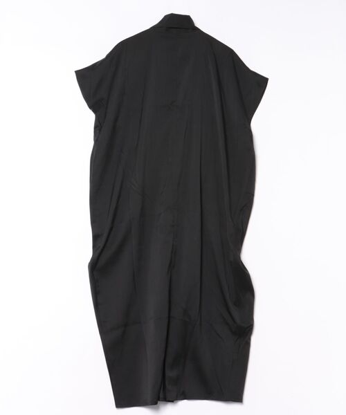 antiqua（アンティカ）の「アシンメトリー ツイスト レイヤード ワンピース（ワンピース・レディース・ブラック/グレー・ONESIZE）」の16枚目の写真