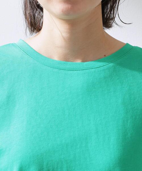 THE SHOP TK (ザ ショップ ティーケー )の「【インせず着られる】モチーフレース切替Tシャツ(Tシャツ/カットソー・レディース・オフホワイト/ブラック/グリーン・13/12)」の19枚目の写真