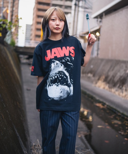 ハードコアチョコレート（ハードコアチョコレート）の「ジョーズ アミティアイランド（ORCAブラック）（Tシャツ/カットソー・メンズ・ブラック・LARGE/X-LARGE）」の3枚目の写真