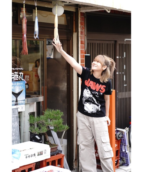 ハードコアチョコレート（ハードコアチョコレート）の「ジョーズ アミティアイランド（ORCAブラック）（Tシャツ/カットソー・メンズ・ブラック・LARGE/X-LARGE）」の5枚目の写真