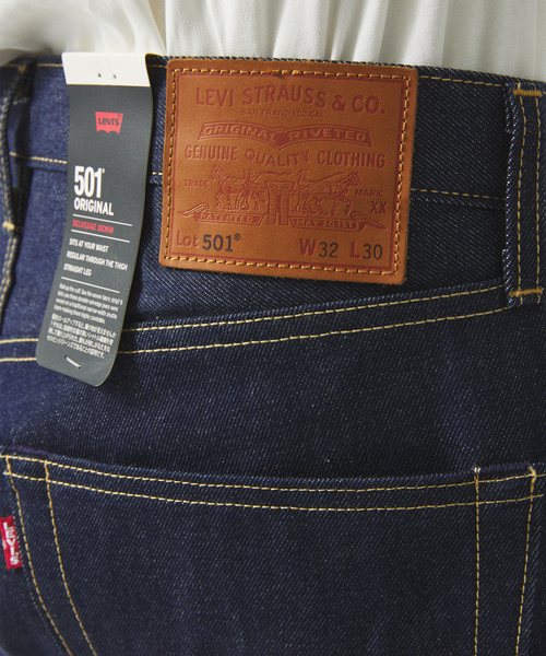 Levi's(リーバイス)の「【L30】Levi's(R)/リーバイス(R) 別注 501(R) セルビッジ リジッド(デニムパンツ・メンズ・ネイビー・38/36/34/33/32/31/30)」の21枚目の写真