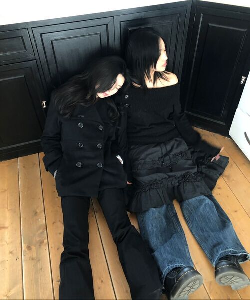 ASON(アズオン)の「CHECK KANGKANG MIDI SKIRT / BLACK(スカート・レディース・その他・FREE)」の19枚目の写真