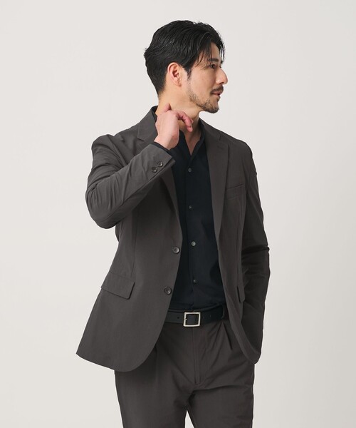 BEAUTY&YOUTH UNITED ARROWS(ビューティーアンドユースユナイテッドアローズ)の「【WEB限定】 360°MASTER スマート 2B ジャケット セットアップ対応 撥水 ストレッチ ウォッシャブル(テーラードジャケット・メンズ・ダークブラウン/ブラック/ダークグレー/ネイビー・XL/S/M/L)」の2枚目の写真