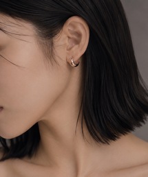 ボリュームフープピアス