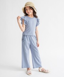 branshes（ブランシェス）の「袖フリルセットアップ（セットアップ）」