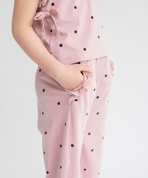BRANSHES(ブランシェス)の「袖フリルセットアップ(セットアップ・キッズ・ピンク/ラベンダー・100/130/140/80/150/90/120/110)」の10枚目の写真
