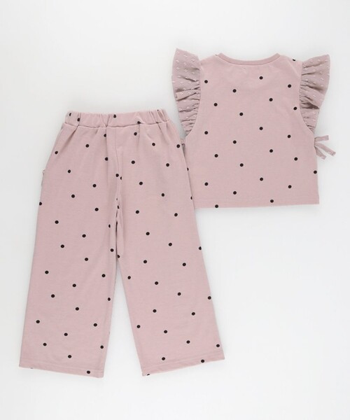 BRANSHES(ブランシェス)の「袖フリルセットアップ(セットアップ・キッズ・ピンク/ラベンダー・100/130/140/80/150/90/120/110)」の12枚目の写真