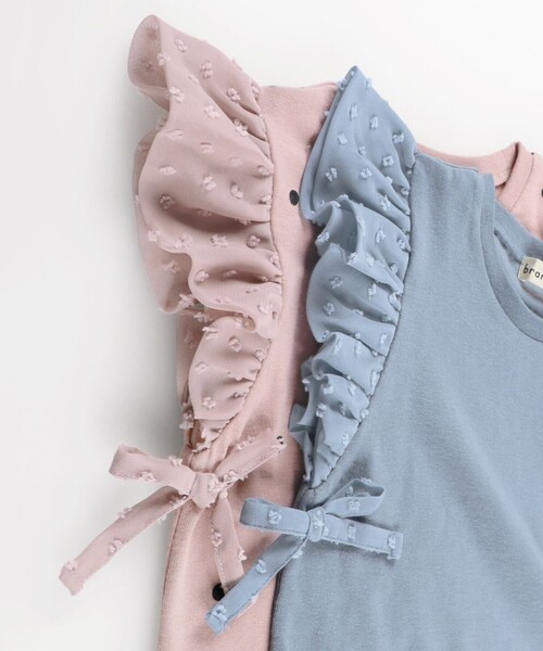 BRANSHES(ブランシェス)の「袖フリルセットアップ(セットアップ・キッズ・ピンク/ラベンダー・100/130/140/80/150/90/120/110)」の21枚目の写真