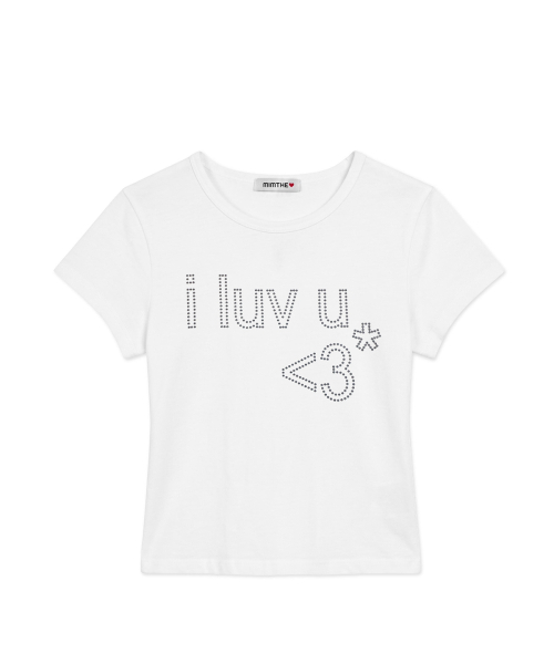 MIM the wardrobe（ミームザワードローブ）の「[ミムダー x ヘナ]Luv-U ホットピックス Tシャツ_ホワイト（Tシャツ/カットソー・レディース・その他・FREE）」の2枚目の写真