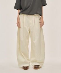 WETTEMPT(�E�B�e���v�g)��1 TUCK CURVE TWILL PANTS / �����^�b�N�J�[�u�c�C���p���c(�X���b�N�X)