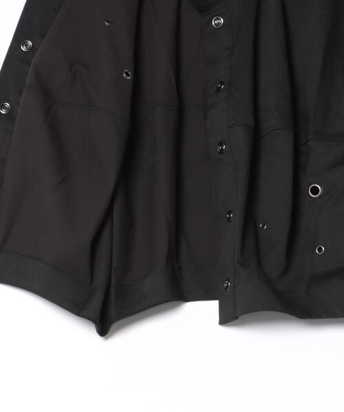 antiqua（アンティカ）の「アイレットデニムトップス（その他トップス・レディース・ネイビー/ブラック・ONESIZE）」の4枚目の写真