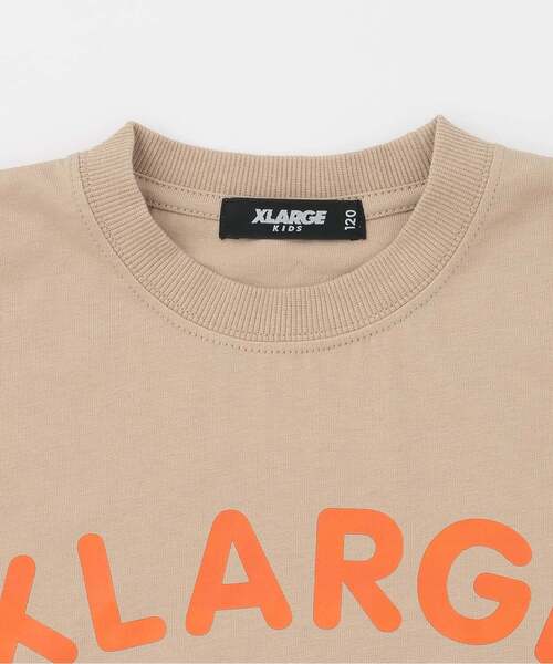 XLARGE KIDS(エクストララージキッズ)の「ファニーゴリラロゴ半袖Tシャツ(Tシャツ/カットソー・キッズ・ライトブルー/ベージュ/ホワイト・80cm/140cm/130cm/120cm/110cm/100cm/90cm)」の5枚目の写真