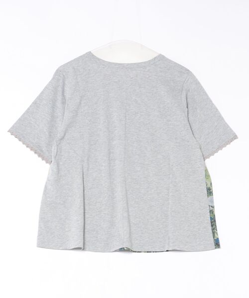SUPER HAKKA(スーパーハッカ)の「マイガーデンプリントTシャツ(Tシャツ/カットソー・レディース・ベージュ/杢グレー・FREE)」の3枚目の写真