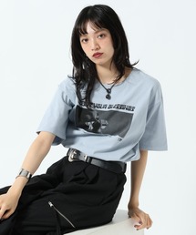 PAGEBOY | モノトーンフォトTシャツ【選べる着丈】(Tシャツ/カットソー)