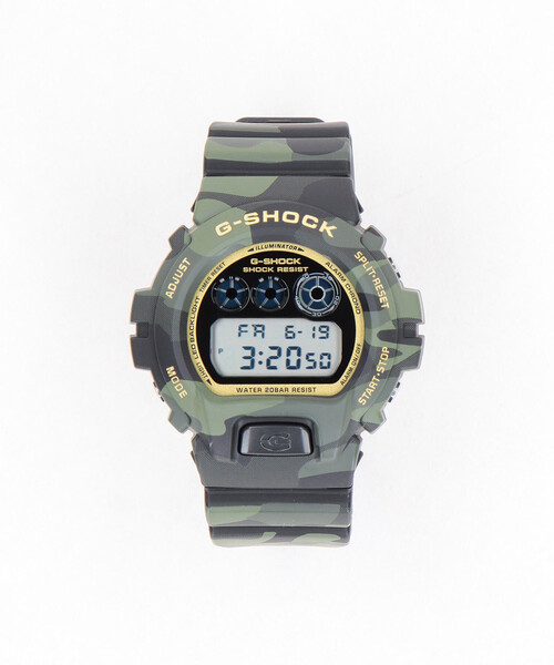G-SHOCK(ジーショック)の「CASIO/カシオ G-SHOCK BOLD CAMO SERIES, CAMO AND GOLD デジタル 6900シリーズ DW-6900CMG-3JF(デジタル腕時計・メンズ・カモフラージュ・ONE SIZE)」の1枚目の写真