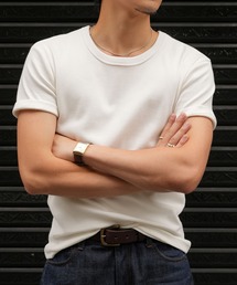 LURAKU | 【LURAKU】Ribbed Short T-shirt / リブショートTシャツ(Tシャツ/カットソー)