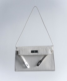 Carmelo | Croco Double Strap Bag / クロコエンボス ダブルストラップショルダーバッグ(ショルダーバッグ)