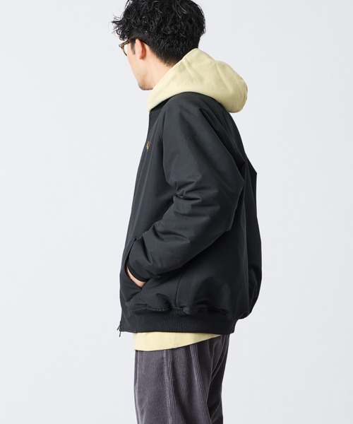 FRED PERRY（フレッドペリー）の「【WEB先行予約】[FRED PERRY/フレッドペリー] 別注 テニスボンバージャケット（ブルゾン・レディース・ダークグリーン/ブラック・S/M/XL/L）」の15枚目の写真