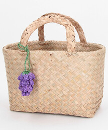 FREAK'S STORE | toca/トーカ 別注 チャーム付き BASIC SEAGRASS TOTE/シーグラス トートバッグ(かごバッグ)