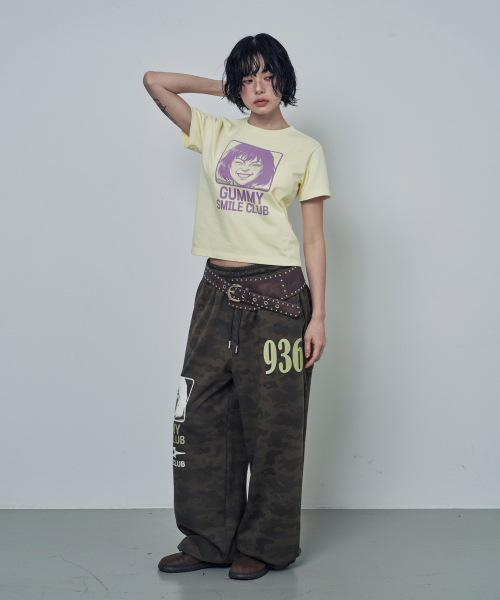 LOSERS CLUB(ルーザーズクラブ)の「GUMMY SMILE CLUB 半袖Tシャツ イエロー(Tシャツ/カットソー・レディース・その他・1(M)/2(L)/0)」の6枚目の写真