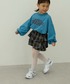 pairmanon（ペアマノン）の「【90-150cm】綿100%  アソートロゴプリントオーバーサイズ長袖Tシャツ（Tシャツ/カットソー・100）」