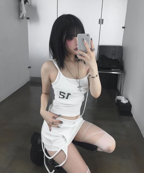 OPUS 0012（オーパス0012）の「Op.07 OFF DUTY LAYERED TANK BLACK（Tシャツ/カットソー・レディース・その他・X-SMALL/MEDIUM/SMALL）」の8枚目の写真