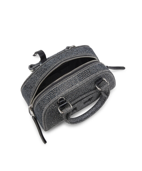 DIESEL(ディーゼル)の「ウィメンズ クロスボディバッグ 1DR DOME CROSSBODY(ショルダーバッグ・レディース・グレー・UNI)」の4枚目の写真