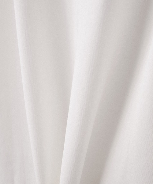 CLEL(クレイル)の「【CLEL】Giza Cotton Turtleneck T-Shirt / ギザコットン タートルネックTシャツ(ロンT/吸水速乾)(Tシャツ/カットソー・メンズ・ホワイト/ワインレッド/ブラック・S/XS/L/M)」の7枚目の写真