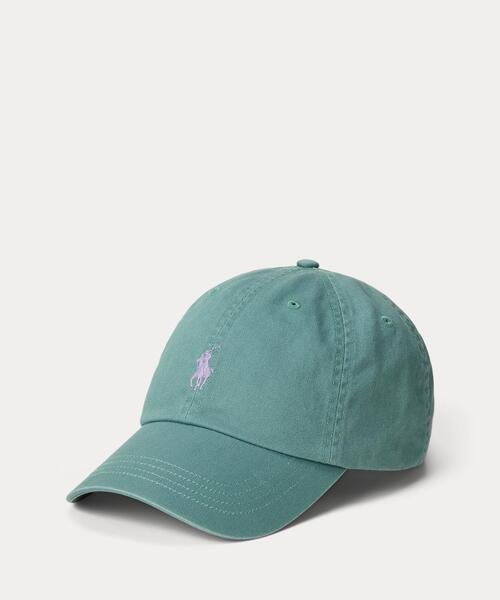 Polo Ralph Lauren ベースボールキャップ グリーン 110357010_35_d_500.jpg
