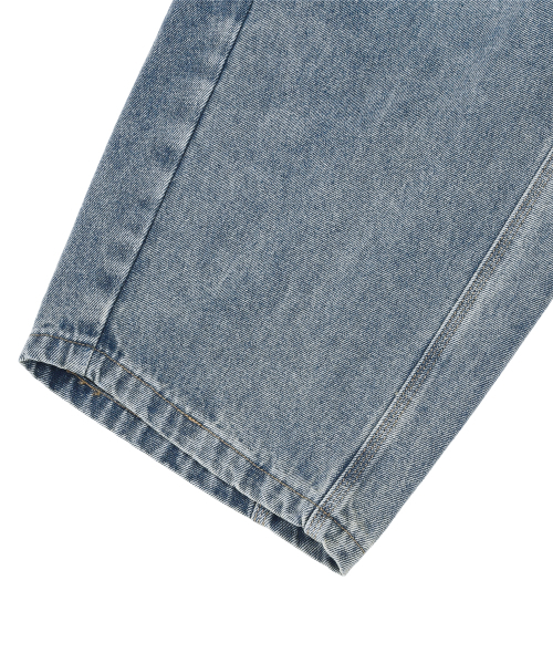 LMR(エルエムアール)の「ツーウェイバルーンウォッシングデニムパンツBLUE(デニムパンツ・レディース・ブルー・SMALL/MEDIUM)」の6枚目の写真