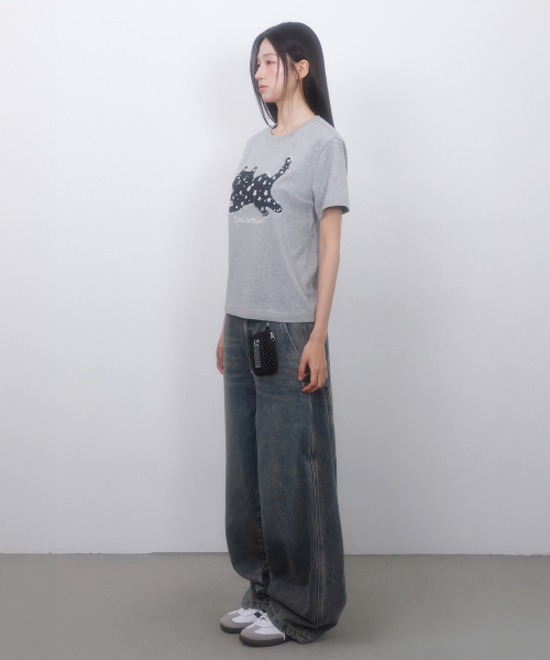 LMR(エルエムアール)の「ツーウェイバルーンウォッシングデニムパンツBLUE(デニムパンツ・レディース・ブルー・SMALL/MEDIUM)」の10枚目の写真