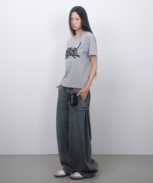 LMR(エルエムアール)の「ツーウェイバルーンウォッシングデニムパンツBLUE(デニムパンツ・レディース・ブルー・SMALL/MEDIUM)」の14枚目の写真