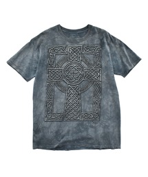 THE MOUNTAIN（ザマウンテン）の「【USED】THE MOUNTAIN “Celtic cross” タイダイ Tシャツ（Tシャツ/カットソー）」