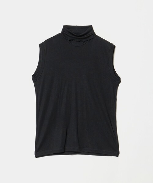 UNITED ARROWS(ユナイテッドアローズ)の「<GOOD PEOPLE GOOD STITCHING GOOD PRODUCT>コンフォート ノースリーブ ニット(タンクトップ・レディース・クリーム/ブラック・S)」の2枚目の写真