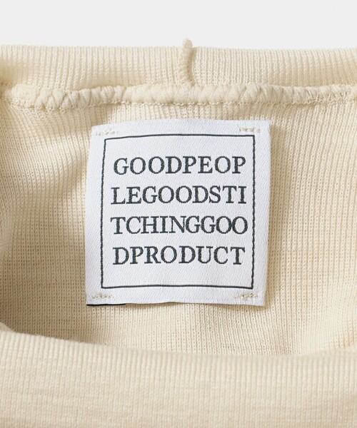 UNITED ARROWS(ユナイテッドアローズ)の「<GOOD PEOPLE GOOD STITCHING GOOD PRODUCT>コンフォート ノースリーブ ニット(タンクトップ・レディース・クリーム/ブラック・S)」の9枚目の写真