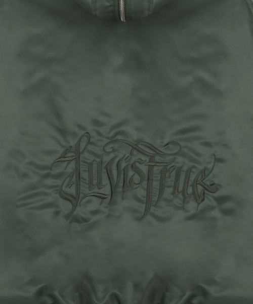 LUVISTRUE(ラヴイズトゥルー)の「RL FUR TRIM PATCH BOMBER JACKET(KHAKI)(ブルゾン・レディース・その他・FREE)」の4枚目の写真