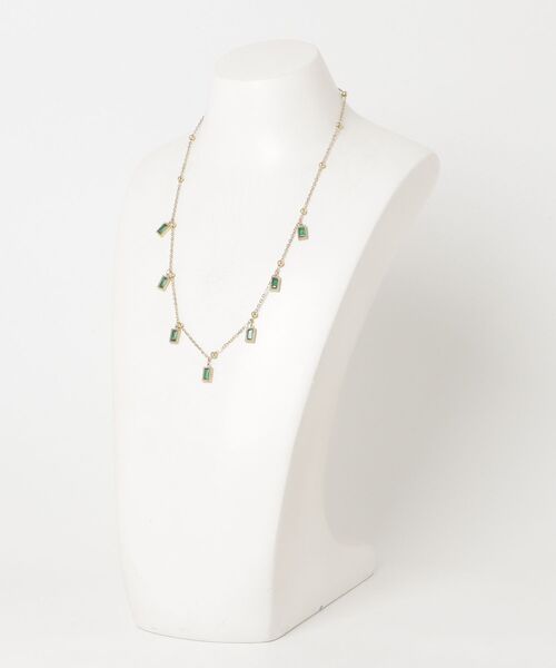 ROSE BUD(ローズバッド)の「DOUBLE BIJOU NECKLACE(ネックレス・レディース・シルバー/ゴールド・ONE SIZE)」の13枚目の写真