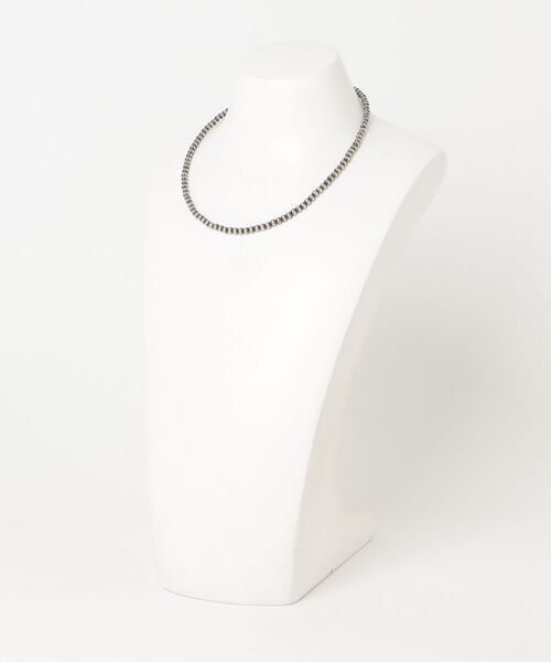ERICKA NICOLAS BEGAY(エリッカ ニコラス ビゲイ)の「【ERICKA NICOLAS BEGAY】 NAVAJO PEARL NECKLACE / 4-40(ネックレス・メンズ・シルバー系1・40cm)」の6枚目の写真