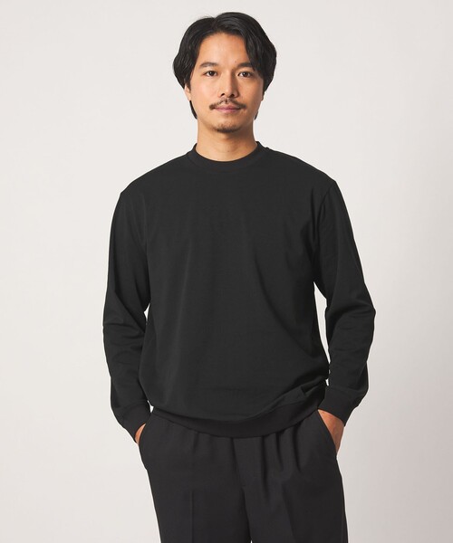 A DAY IN THE LIFE UNITED ARROWS(アデイインザライフユナイテッドアローズ)の「クリア ポンチ カットソー<A DAY IN THE LIFE>(Tシャツ/カットソー・メンズ・ブラック/ホワイト/その他1/ブラウン系・M/L/S)」の3枚目の写真