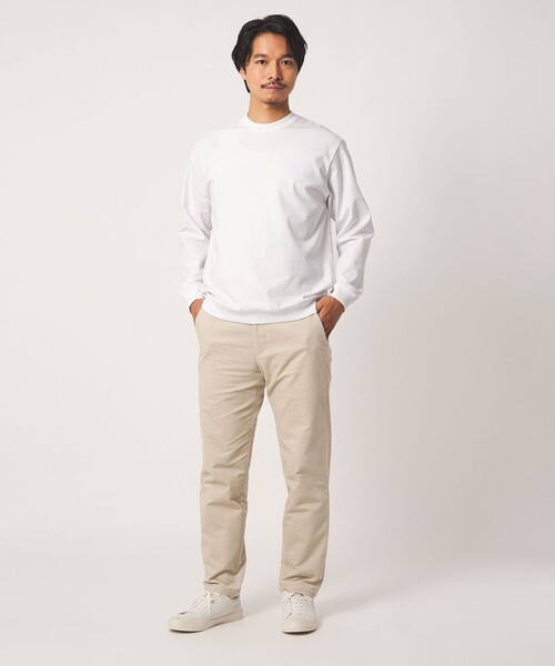 A DAY IN THE LIFE UNITED ARROWS(アデイインザライフユナイテッドアローズ)の「クリア ポンチ カットソー<A DAY IN THE LIFE>(Tシャツ/カットソー・メンズ・ブラック/ホワイト/その他1/ブラウン系・M/L/S)」の6枚目の写真