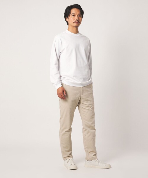 A DAY IN THE LIFE UNITED ARROWS(アデイインザライフユナイテッドアローズ)の「クリア ポンチ カットソー<A DAY IN THE LIFE>(Tシャツ/カットソー・メンズ・ブラック/ホワイト/その他1/ブラウン系・M/L/S)」の7枚目の写真