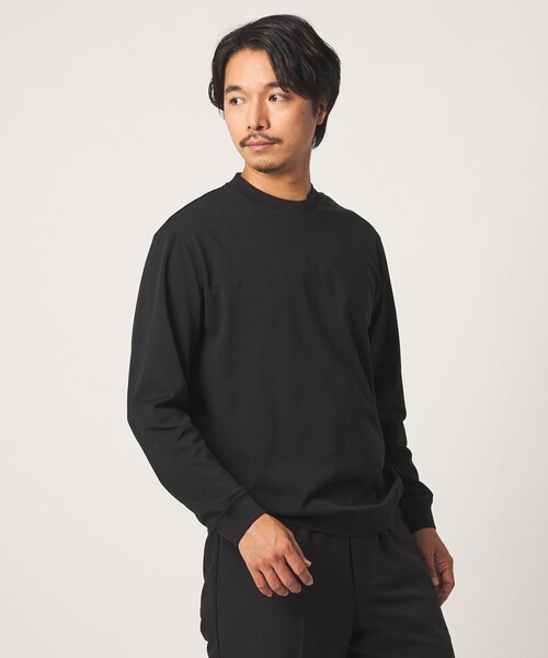 A DAY IN THE LIFE UNITED ARROWS(アデイインザライフユナイテッドアローズ)の「クリア ポンチ カットソー<A DAY IN THE LIFE>(Tシャツ/カットソー・メンズ・ブラック/ホワイト/その他1/ブラウン系・M/L/S)」の8枚目の写真