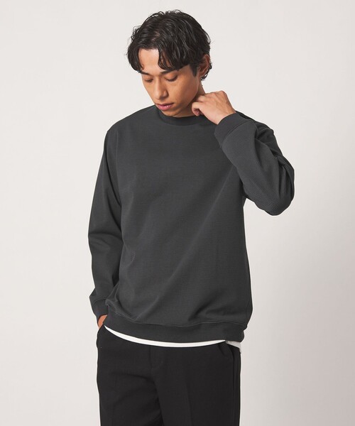 A DAY IN THE LIFE UNITED ARROWS(アデイインザライフユナイテッドアローズ)の「クリア ポンチ カットソー<A DAY IN THE LIFE>(Tシャツ/カットソー・メンズ・ブラック/ホワイト/その他1/ブラウン系・M/L/S)」の14枚目の写真