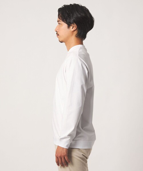 A DAY IN THE LIFE UNITED ARROWS(アデイインザライフユナイテッドアローズ)の「クリア ポンチ カットソー<A DAY IN THE LIFE>(Tシャツ/カットソー・メンズ・ブラック/ホワイト/その他1/ブラウン系・M/L/S)」の18枚目の写真
